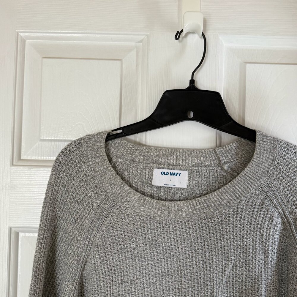 Old Navy Crewneck Sweater Gray Size M